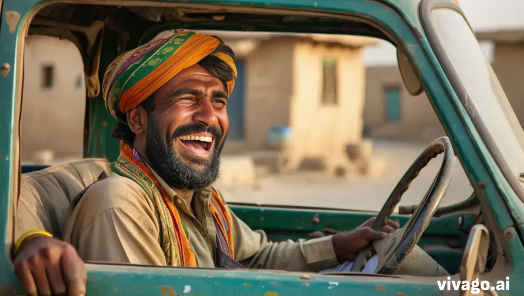 Funny incident of frist vehicle in pakistan
